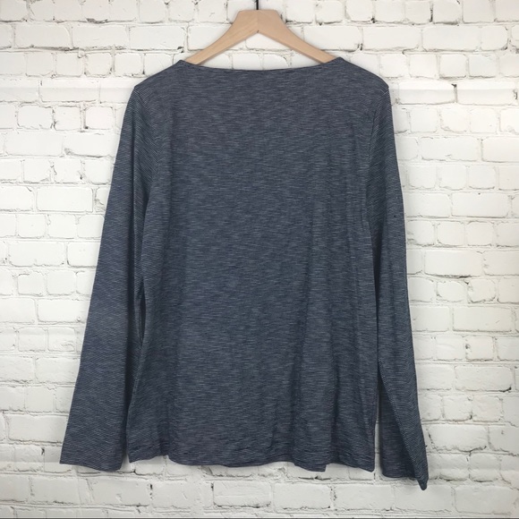 J.Crew Factory The Artist Tee Navy Striped - Picture 2 of 3